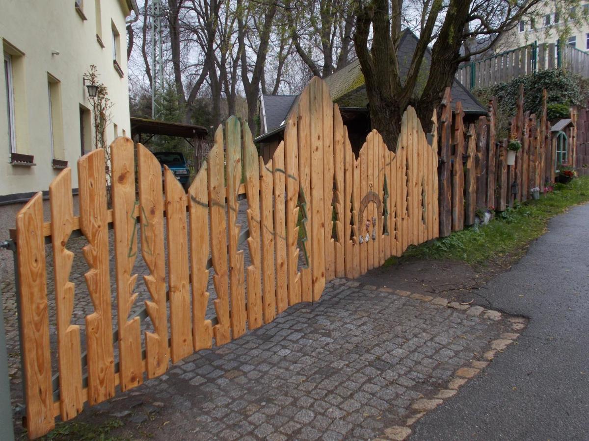 Ferienwohnung Hinter den sieben Bergen Schwarzenberg/Erzgebirge Exterior foto